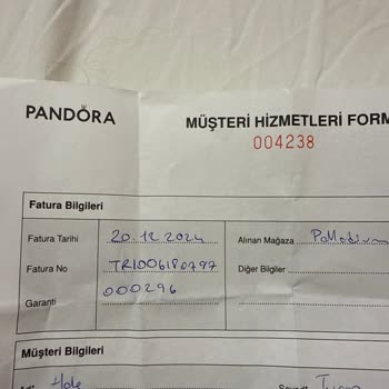 Pandora Mağazasında Kolye Sorunu Ve İlgisiz Müşteri Hizmeti