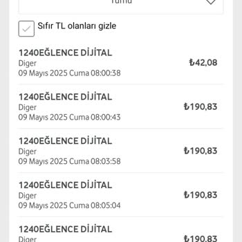 Bilgim Dışında Yüksek Tutarlı Dijital Servis Ücreti Faturama Yansıtıldı