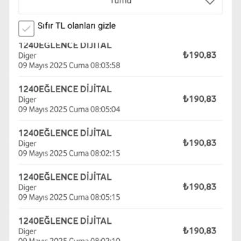 Bilgim Dışında Yüksek Tutarlı Dijital Servis Ücreti Faturama Yansıtıldı