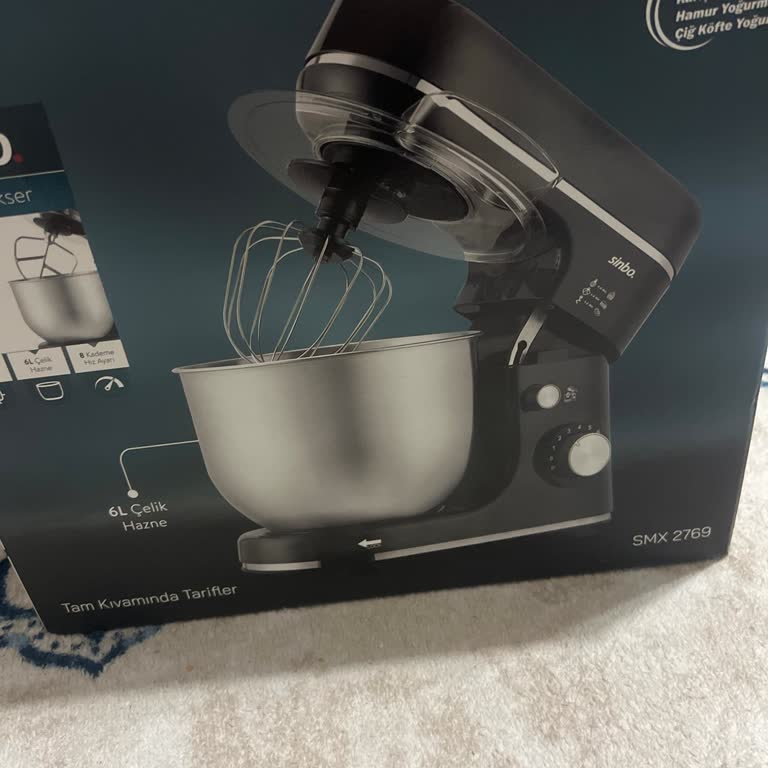 Aldığım Sinbo Standlı Mikser Çalışmıyor, İade Alınmıyor