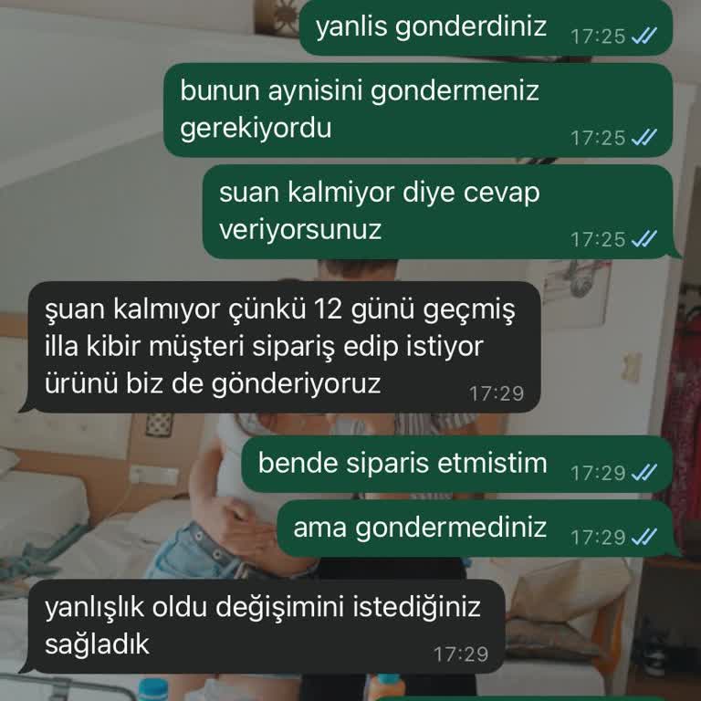 Yanlış Ve Eksik Ürünle Uzayan Değişim Süreci