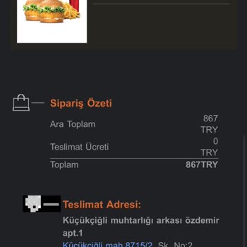 Burger King Balatçık Şubesinde Sürekli Bayat Ve Eksik Ürün Sorunu