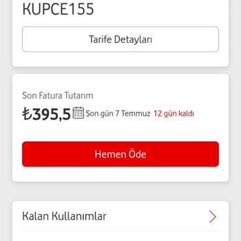 Vodafone Haksız Fatura Yansıtıldı
