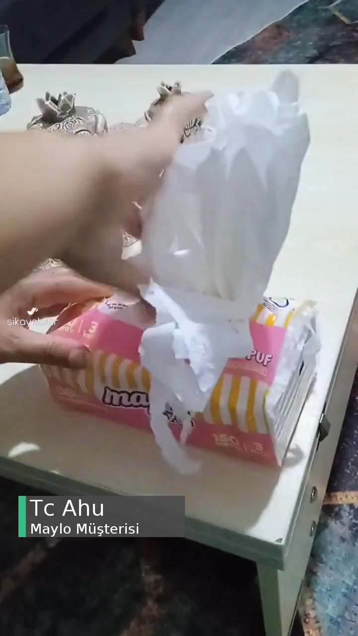 Maylo Puf 150 Yaprak Mendil Çıkmıyor! videonun kapak resmi