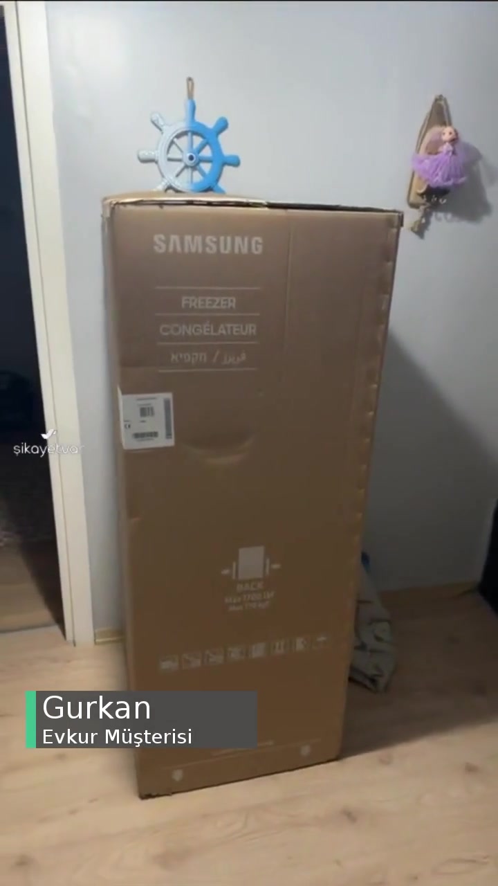 Evkur Gültepe Ortabayır Şubesi Derin Dondurucu Kurulum Sorunu! videonun kapak resmi