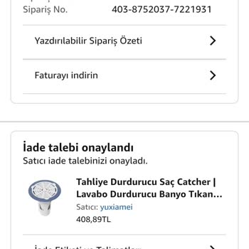 Amazon'dan Alınan Ürünün İadesinde Çin Kargo Engeli Ve Destek Eksikliği