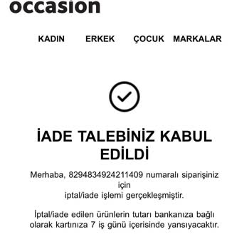 Siparişim Stokta Olmasına Rağmen Keyfi Olarak İptal Edildi