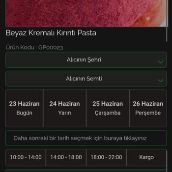 Ceviz Ağacı Pasta & Cafe Pastada Yanlış Krema Bilgisi Ve Müşteri Şikayetine Dönüş Yapılmaması!