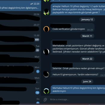 Sürekli Şifre Değişikliği Ve İlgili Kişi Bulamama Sorunu