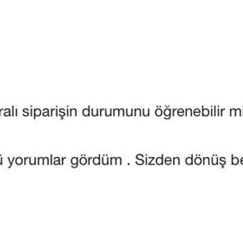 Sipariş Sonrası Bilgilendirme Ve İletişim Sorunu