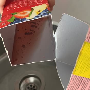 Pfanner Meyve Suyunda Belirsiz Cisim Şoku