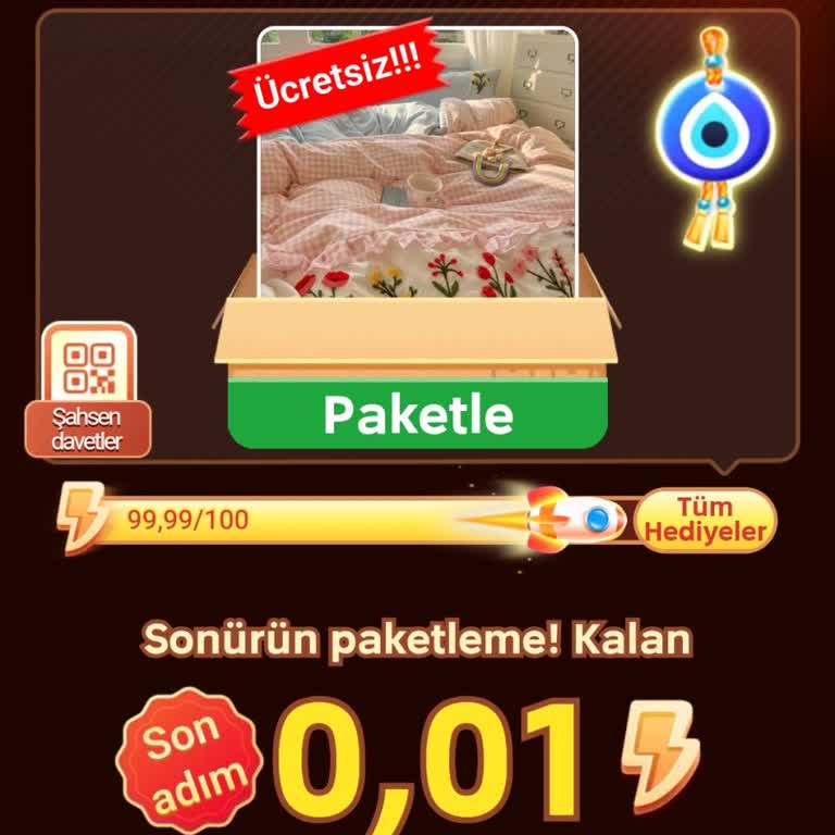 Hediye Kazanma Sürecinde Son Aşamaya Takıldım