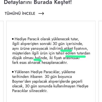 Boyner İndirim Korumalı Alışverişte Fiyat Farkı İadesi Yapılmıyor