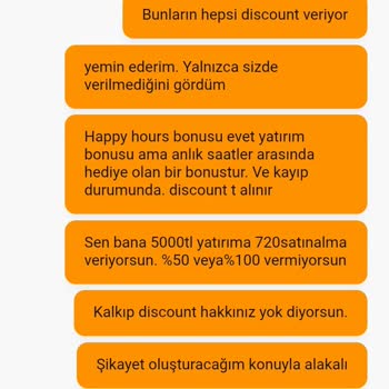 Happy Hours Kampanyası Sonrası Discount Verilmemesi Mağduriyeti