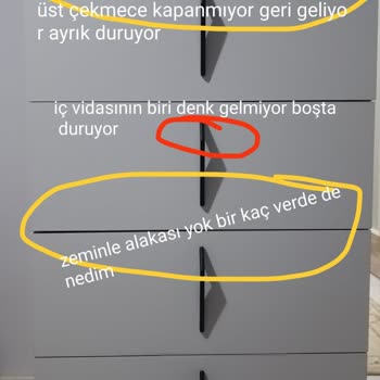 Ayıplı Ve Kusurlu Gardırop Teslimatı, Eksik Ve Hasarlı Parçalar
