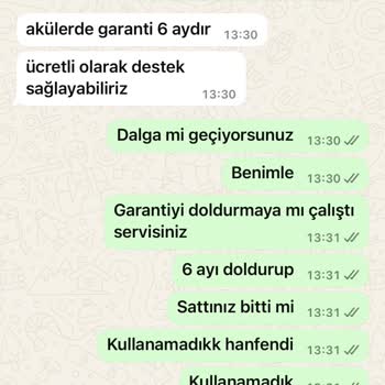 15 Bin TL'ye Aldığımız Akülü Araç Arızalı, Garanti Kapsamı Reddediliyor