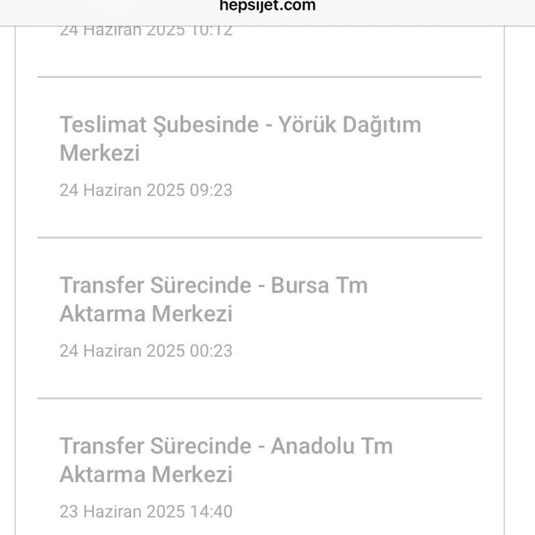 Hepsijet Teslimatında Keyfi İade Ve İletişimsizlik Mağduriyeti