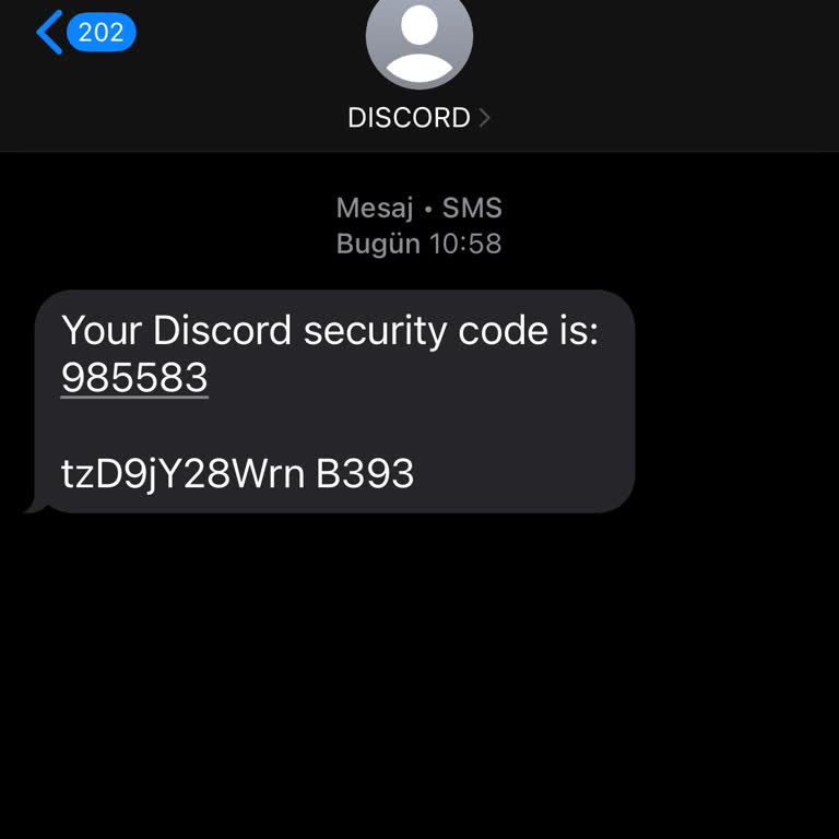 Bilgim Dışında Telefonuma Discord Kodu Geldi, Güvenliğimden Endişeliyim