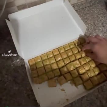 Alimoğlu Baklava Fırça Ucunun Plastiği Çıktı İçinden!