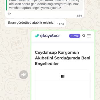 Sipariş Sonrası Ödeme Alınıp Ürün Gönderilmeyen Firma
