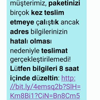 PTT Teslimat Mesajı Sonrası Yaşadığım Endişe Ve Güvenlik Kaygısı