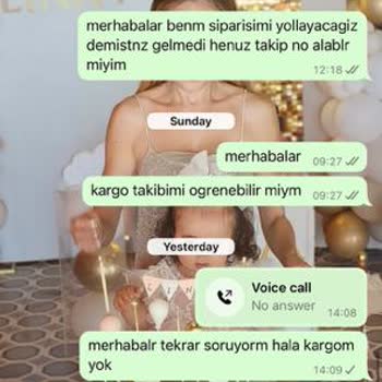 Sipariş Verilen Ürünlerin Gönderilmemesi Ve İletişim Sorunu