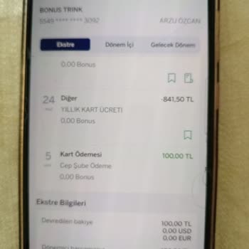 Yıllık Kredi Kartı Aidatının İptali Ve İadesi Talebi