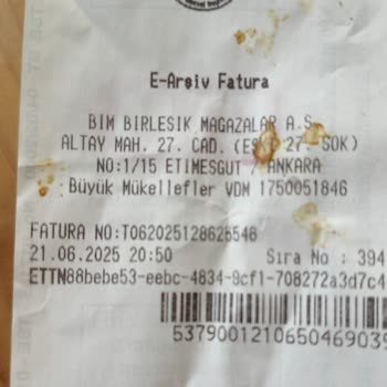 Ürün Etiket Ve Kasa Fiyatı Farklı, İndirimli Satış Talebi