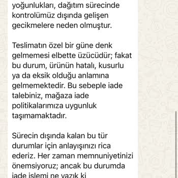 Ürün Yok, Para İadesi De Yapılmıyor, Mağduriyetim Giderilmiyor