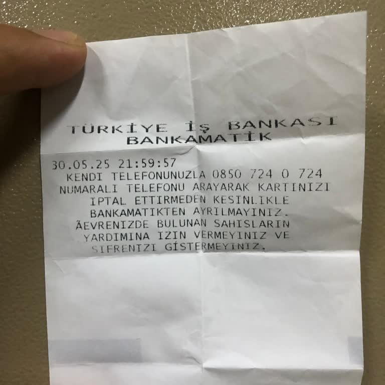 ATM Arızası Sonrası 17000 TL Param Kayboldu Mağduriyetim Sürüyor