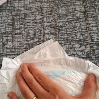 Molfix 6 Numara Bebek Bezinde Cırtlı Kısımda Fabrika Hatası