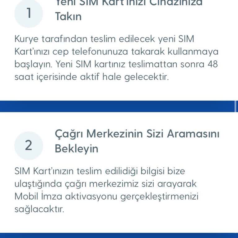Turkcell Bayilerinde Ve Online Başvuruda Mobil İmza İçin Sim Kart Sıkıntısı