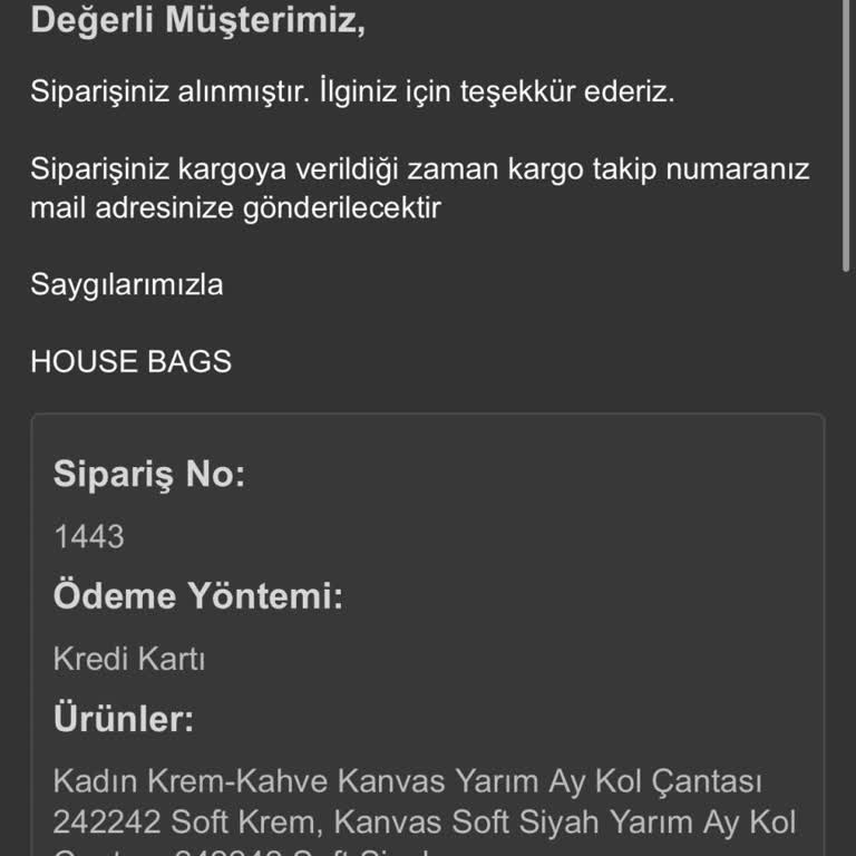 Siparişim Teslim Edilmedi, Yetkililerden Acil Dönüş Bekliyorum