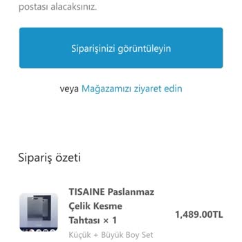 Sipariş Sonrası Sessizlik Ve Ulaşılmaz Firma Endişesi