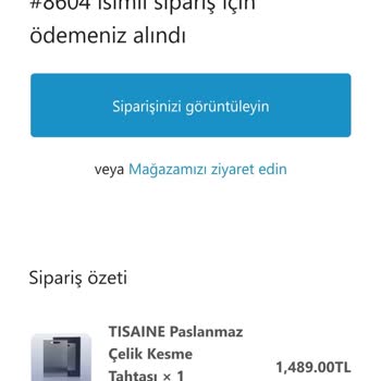 Sipariş Sonrası Sessizlik Ve Ulaşılmaz Firma Endişesi