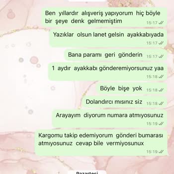 Ayakkabı Değişimi İçin Haftalarca Yanıtsız Kaldım, Müşteriyle İlgilenmiyorlar