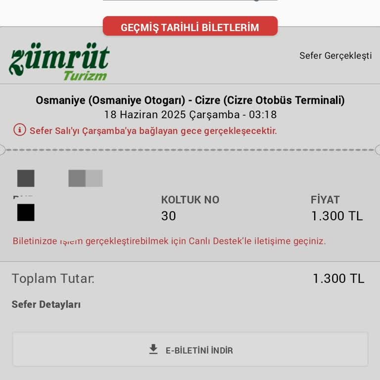 Otobüs Otogara Uğramadı Ve Firmadan Dönüş Alamadım