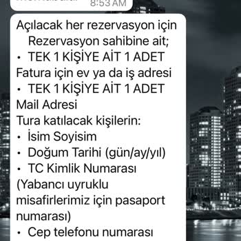 Tur Satın Alma Sürecinde İletişim Eksikliği Ve Mağduriyet