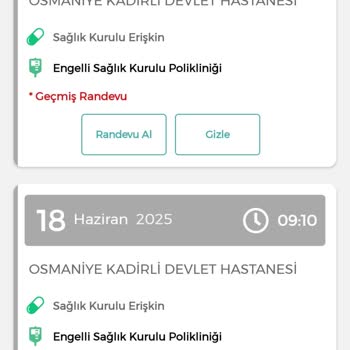 Kadirli Devlet Hastanesi’nde Heyet Raporu Gecikmesi, Personel İhmali Ve Sigara Satışı Şikayeti