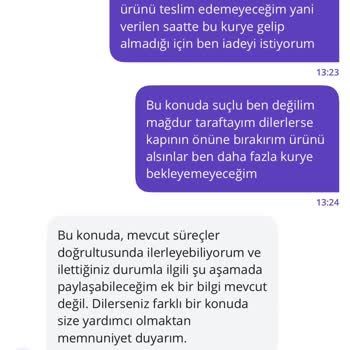 Yanlış Mama Gönderimi Ve İade Sürecinde Mağduriyet
