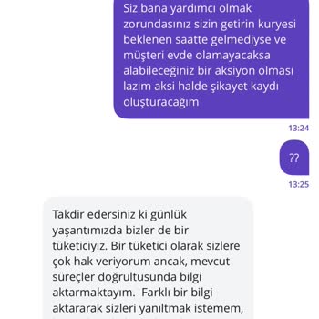 Yanlış Mama Gönderimi Ve İade Sürecinde Mağduriyet