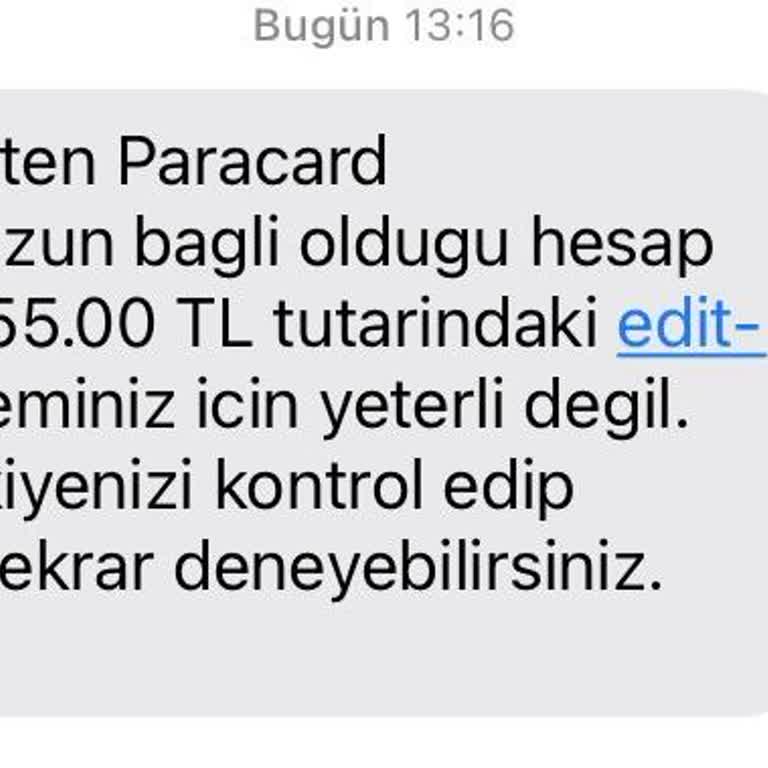 Editcv.com Üzerinden Yetkisiz Para Çekme Girişimi