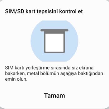 Sim Kart Hatası Sürekli Tekrarlanıyor, Acil Destek Bekliyorum