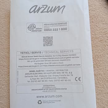 Arzum Lusso Blender Setinde İlk Kullanımda Sorun Ve İade Problemi