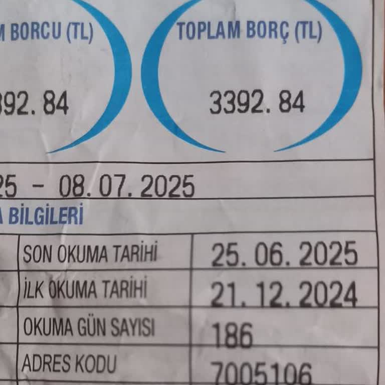 ASKİ'nin Geç Sayaç Okuması Yüzünden Haksız Zamlı Tarife