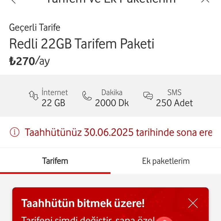 Vodafone Taahhüt Bitmeden Faturalı Hattan Çıkışta Bilgi Ve Destek Alamıyorum