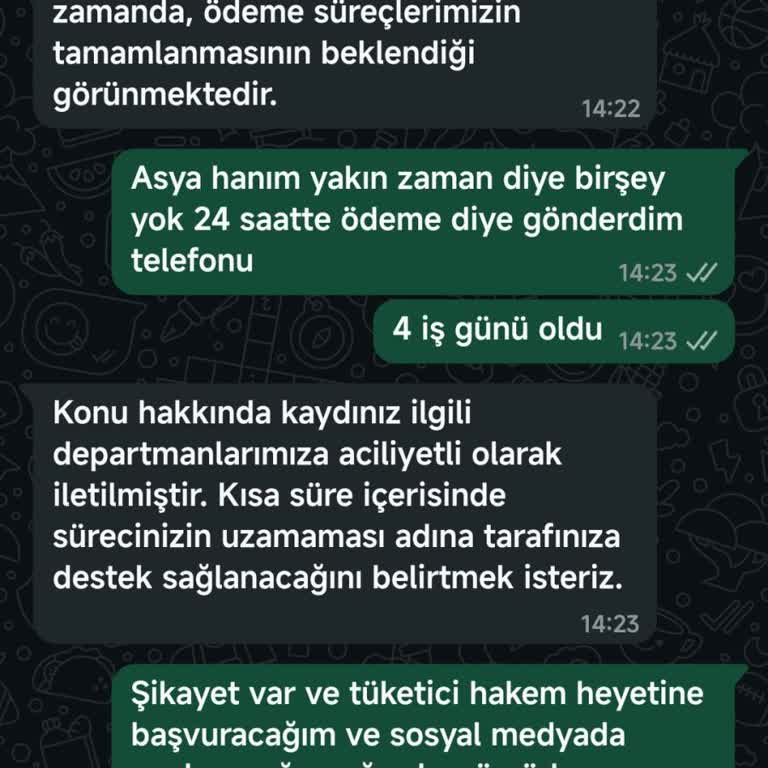 EasyCep 24 Saatte Ödeme Sözünü Yerine Getirmedi