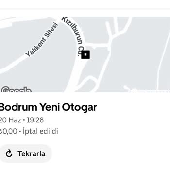 Uber Taksi Rezervasyonu Sonrası Hizmet Alınamaması Ve Ücret İadesi Sorunu