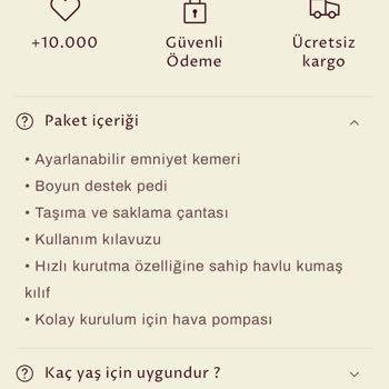 Sipariş Edilen Bebek Yüzme Yardımcısı Beklentileri Karşılamadı