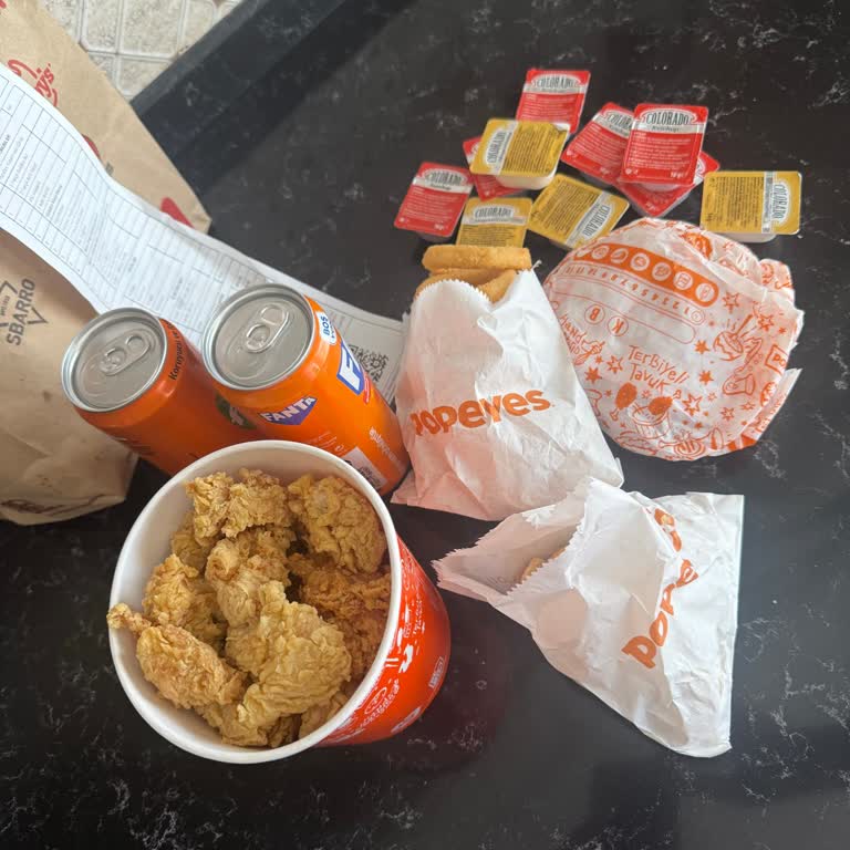 Popeyes Siparişlerimde Sürekli Eksik Ürün Gönderiliyor